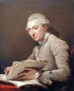 Francois-Andre Vincent Portrait of Pierre Rousseau (1751-1829), French architect oil painting artist